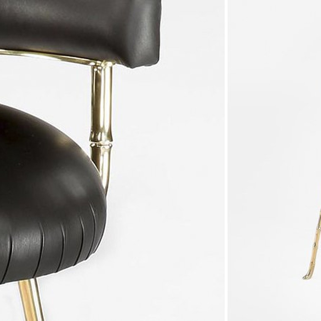 Барный стул High Upholstered Bar Stool