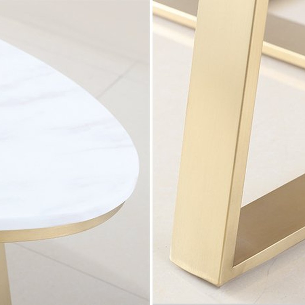 Кофейный стол Marble Oval Table