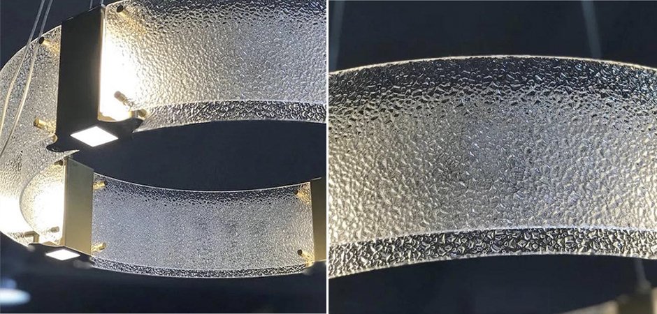 Люстра Parallel Oval LED Chandelier