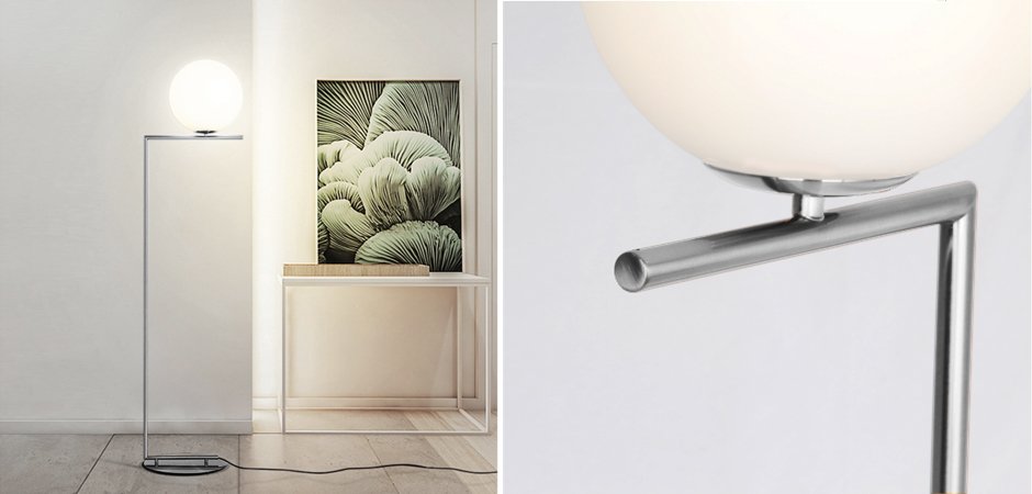 Торшер FLOS IC Lighting Flos Chrome