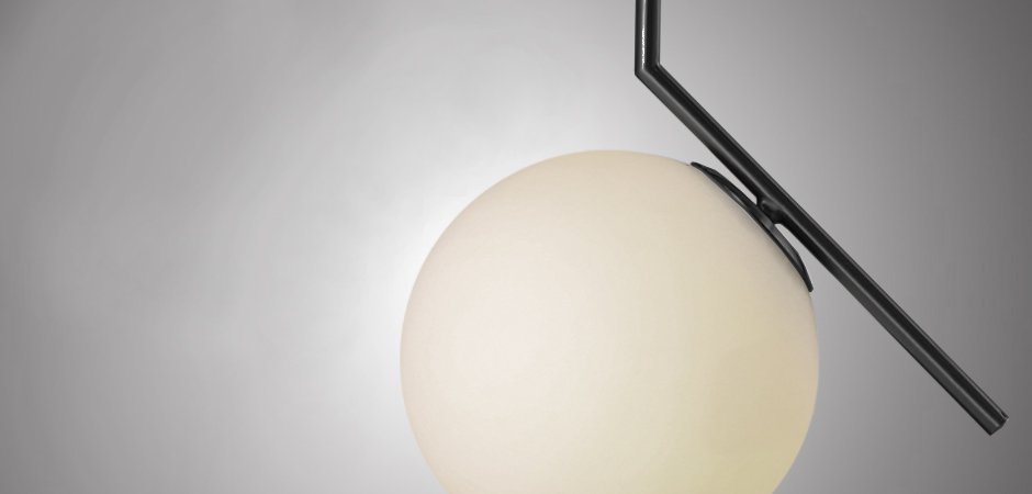 Светильник Flos IC Lighting Black Pendant Lamp