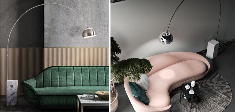 Торшер Flo Arco