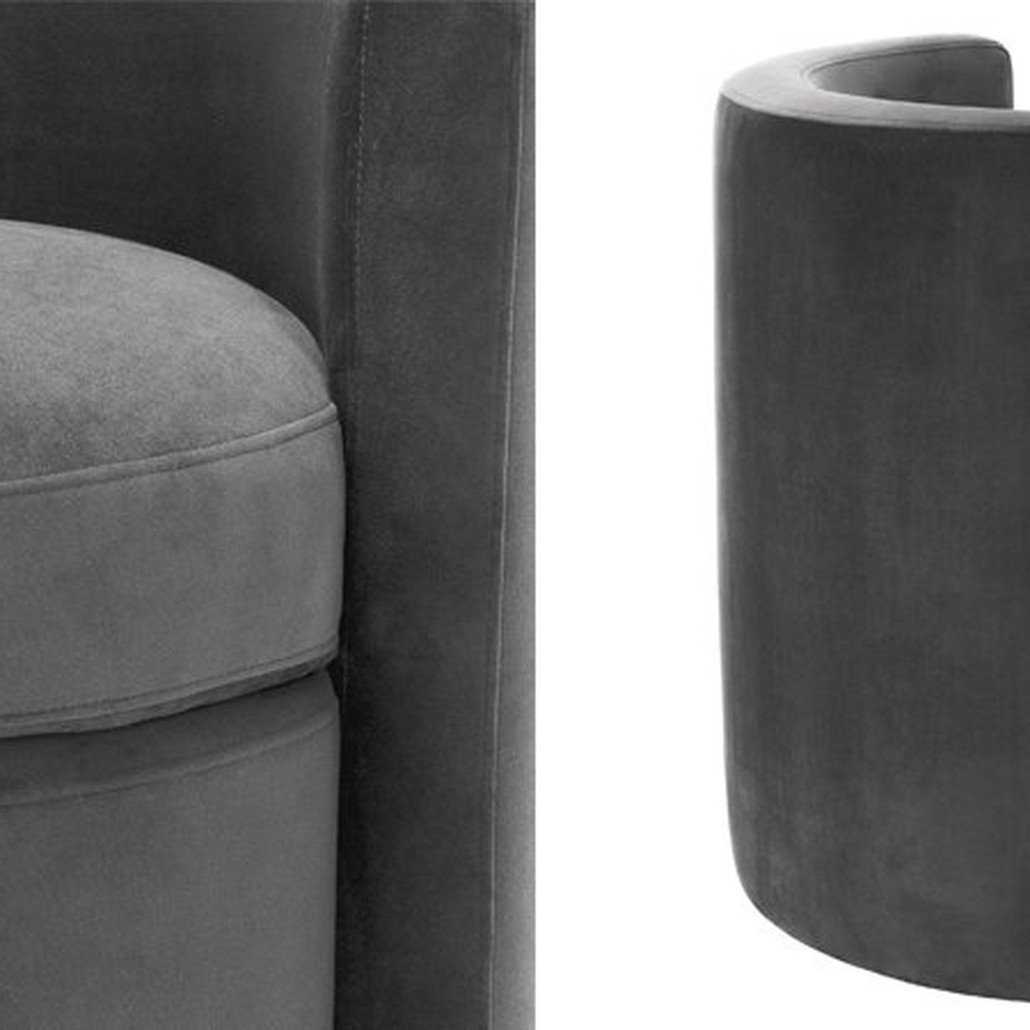 Кресло Eichholtz Stool Arcadia dark grey