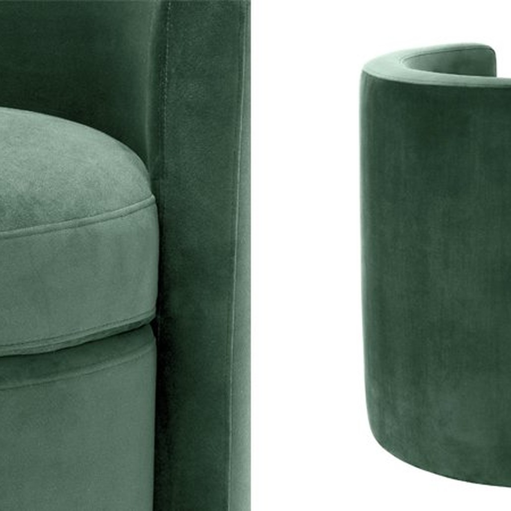 Кресло Eichholtz Stool Arcadia dark green