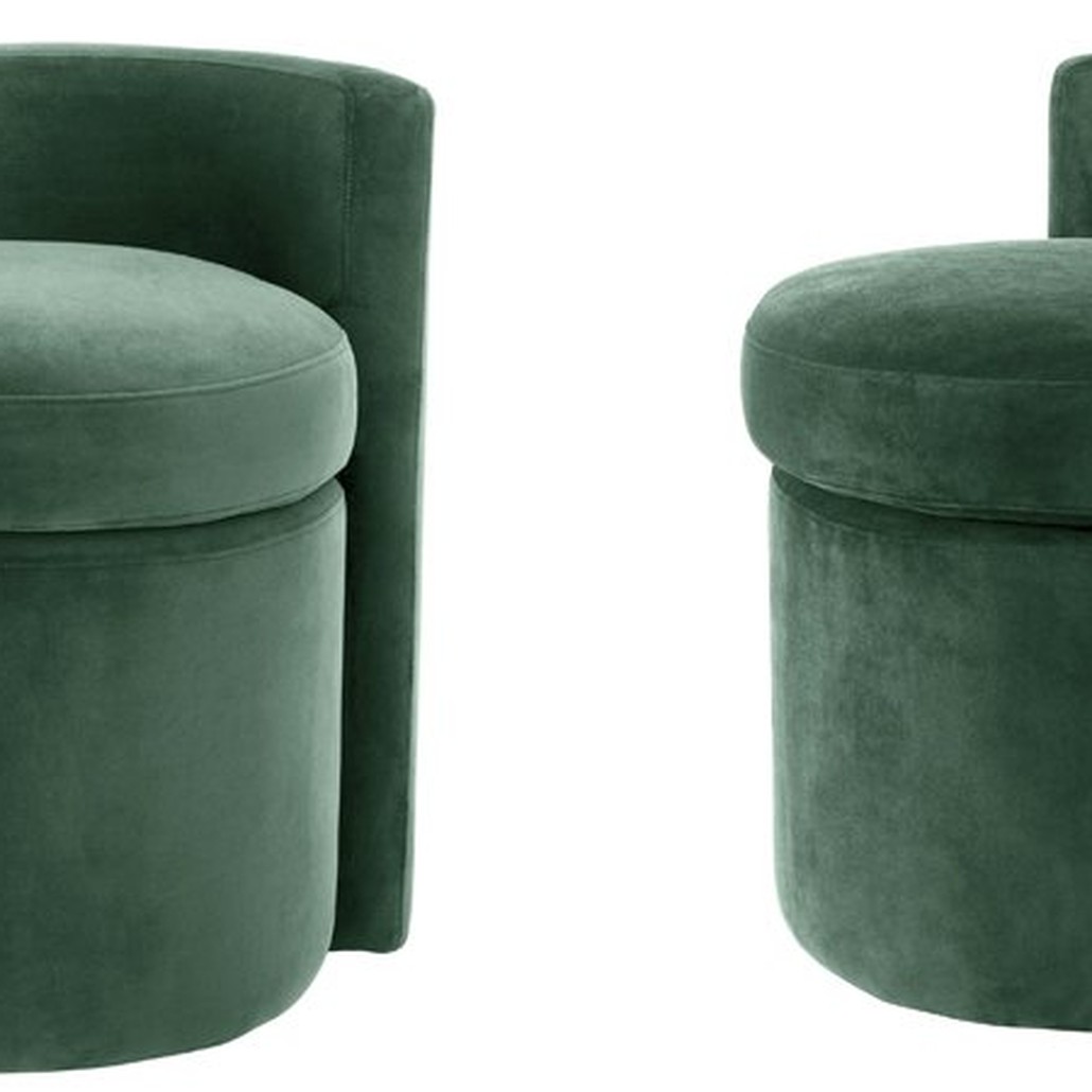 Кресло Eichholtz Stool Arcadia dark green