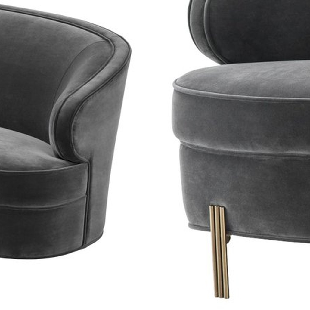 Диван Eichholtz Sofa Pierson dark grey