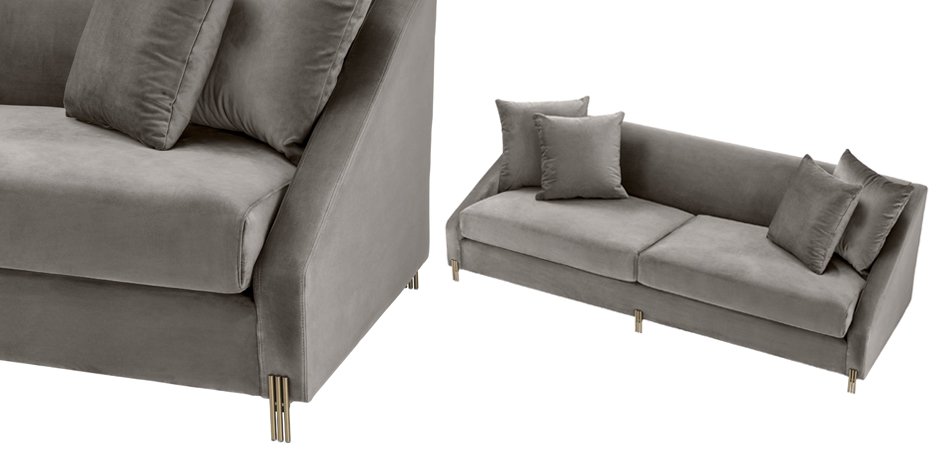 Диван Eichholtz Sofa Candice grey