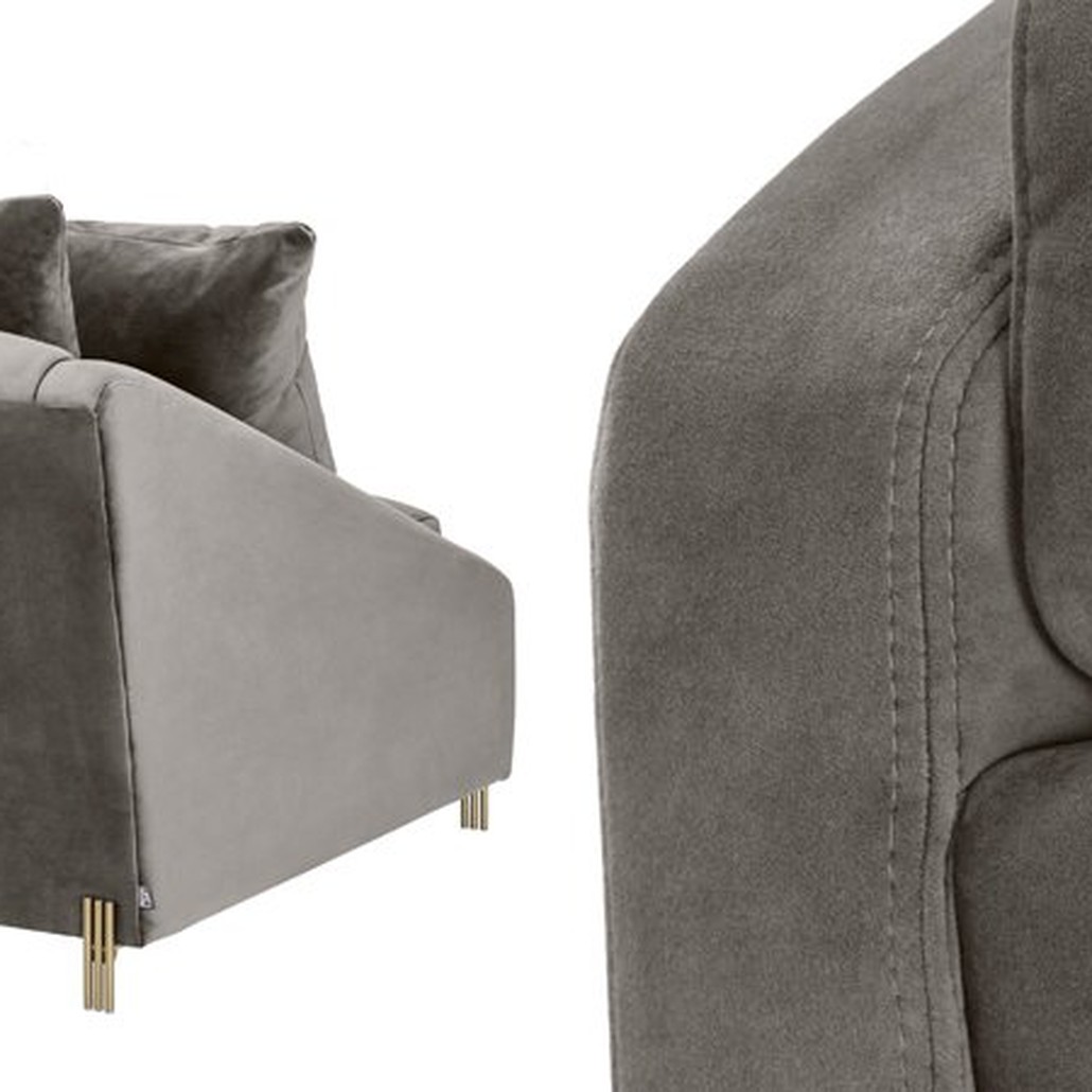 Кресло Eichholtz Chair Candice grey