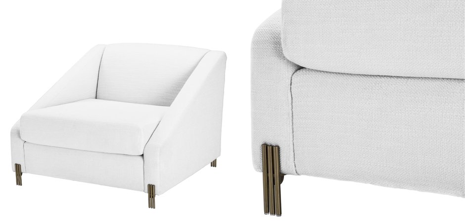 Кресло Eichholtz Chair Candice white