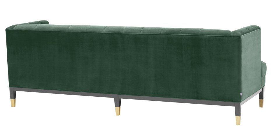 Диван Eichholtz Sofa Castelle dark green