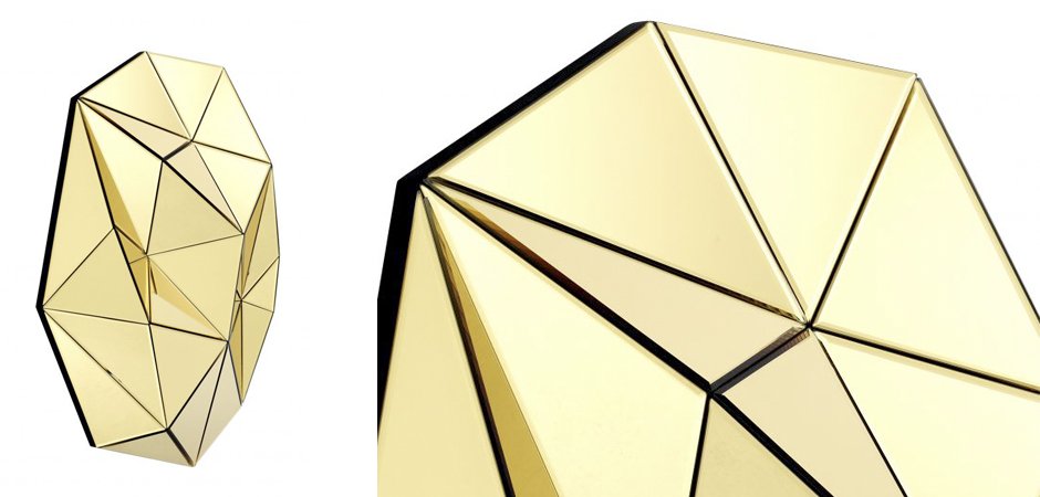 Зеркало Eichholtz Mirror Topanga Gold