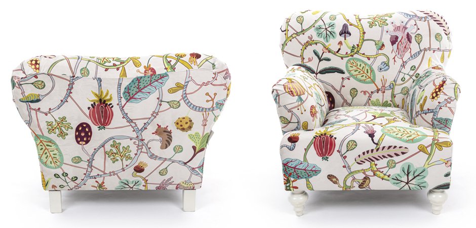 Кресло Seletti Armchair Botanical diva white