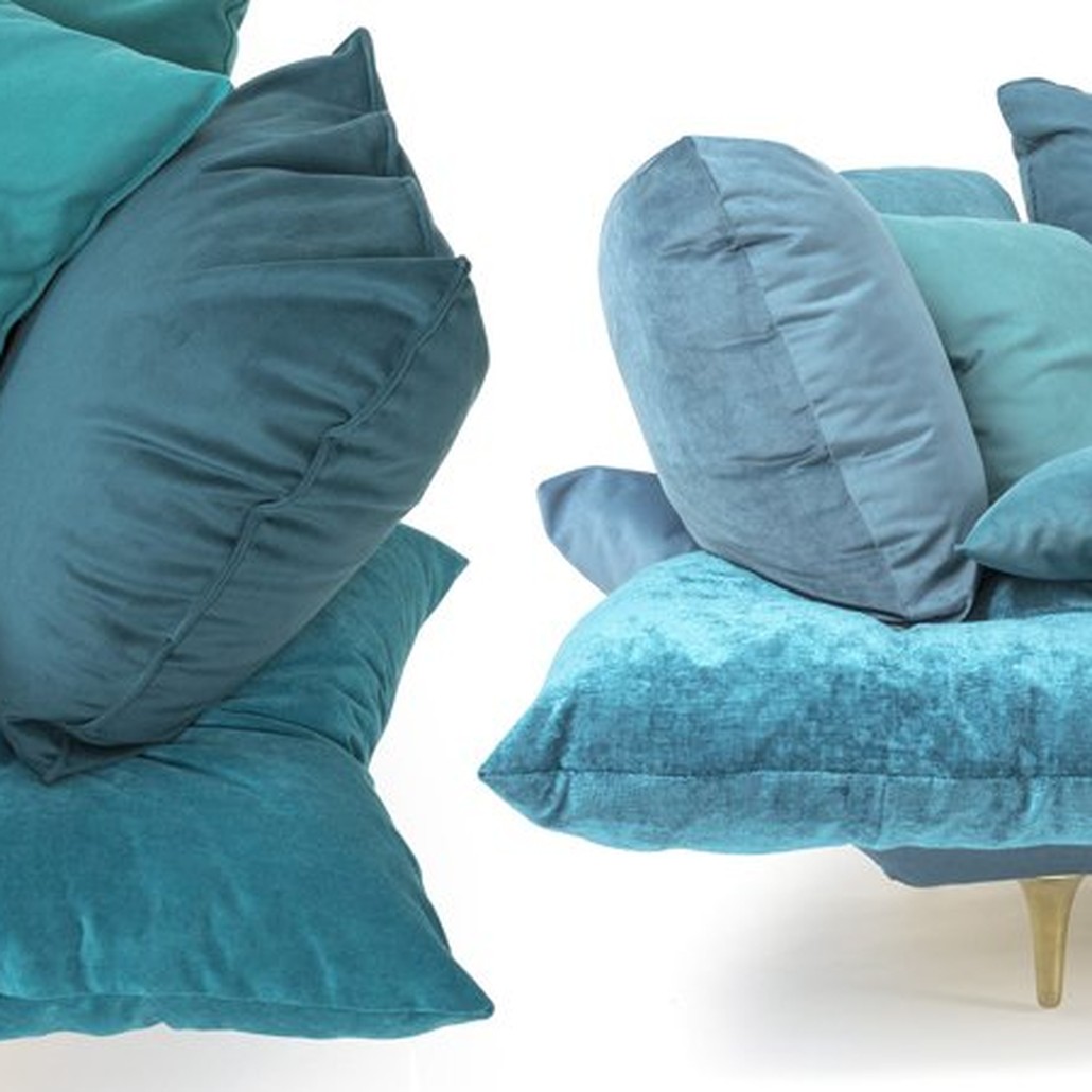 Диван Seletti Sofa Comfy Turquoise