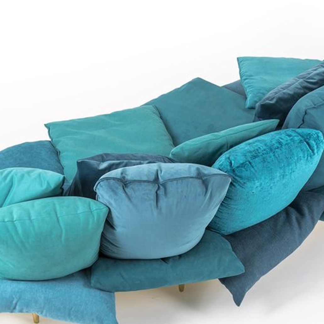 Диван Seletti Sofa Comfy Turquoise