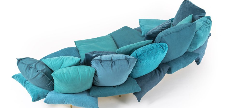 Диван Seletti Sofa Comfy Turquoise