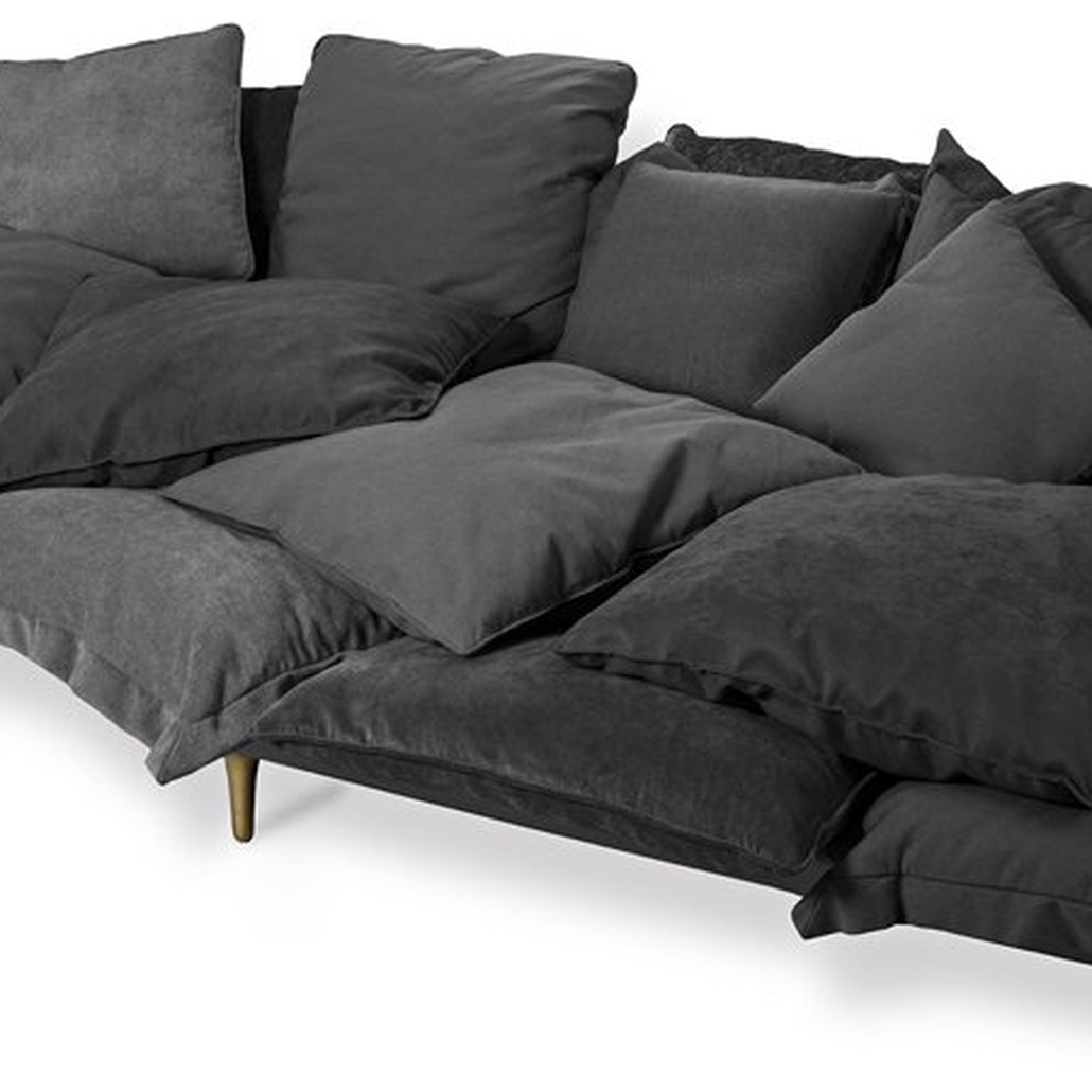Диван Seletti Sofa Comfy charcoal grey