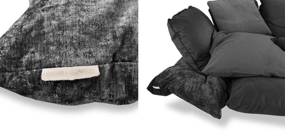 Диван Seletti Sofa Comfy charcoal grey