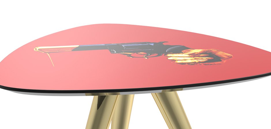 Журнальный стол Seletti Side Table Revolver