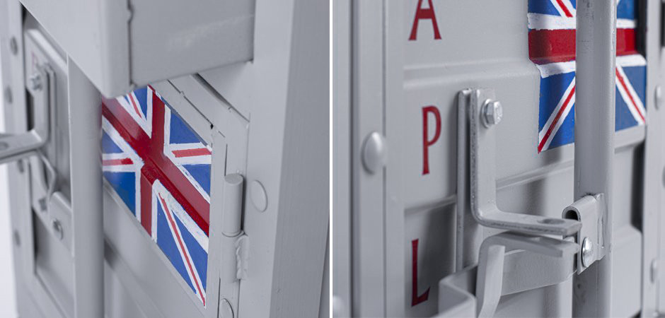 Тумба Union Jack с ящиком и дверью