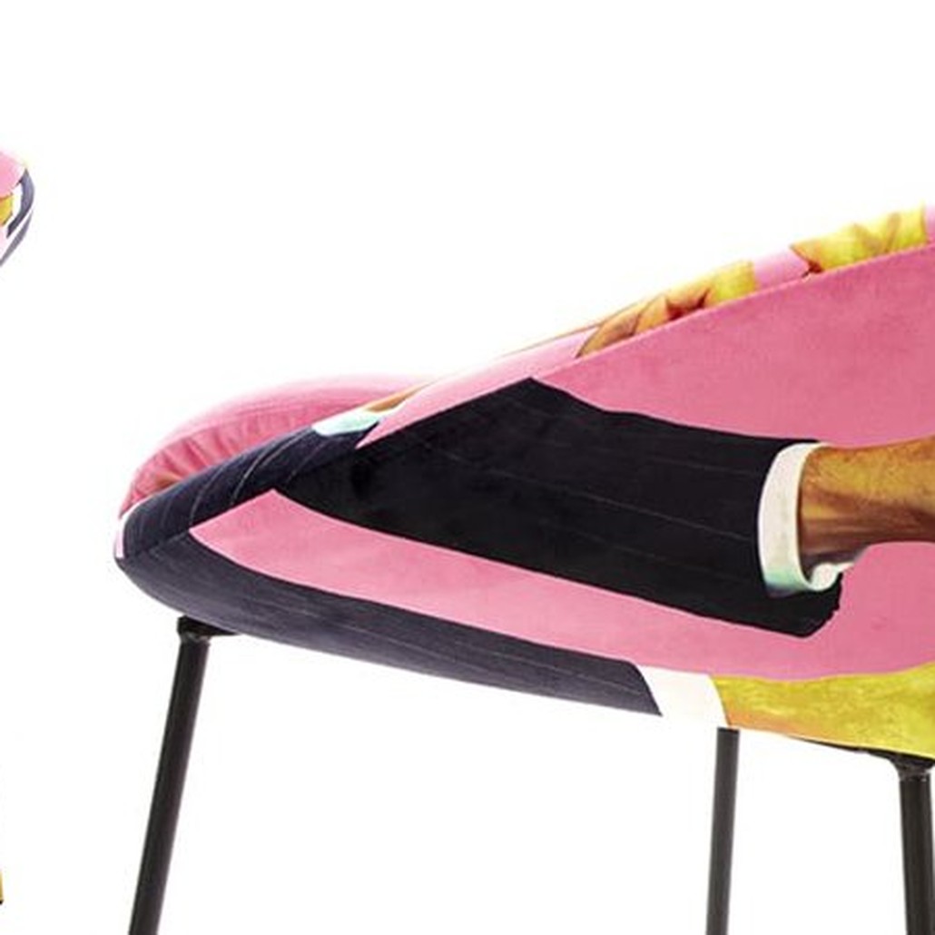 Барный стул Seletti High Stool Pink Lipsticks