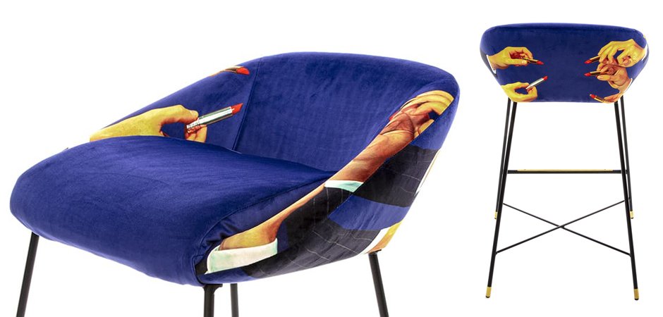 Барный стул Seletti High Stool Lipsticks