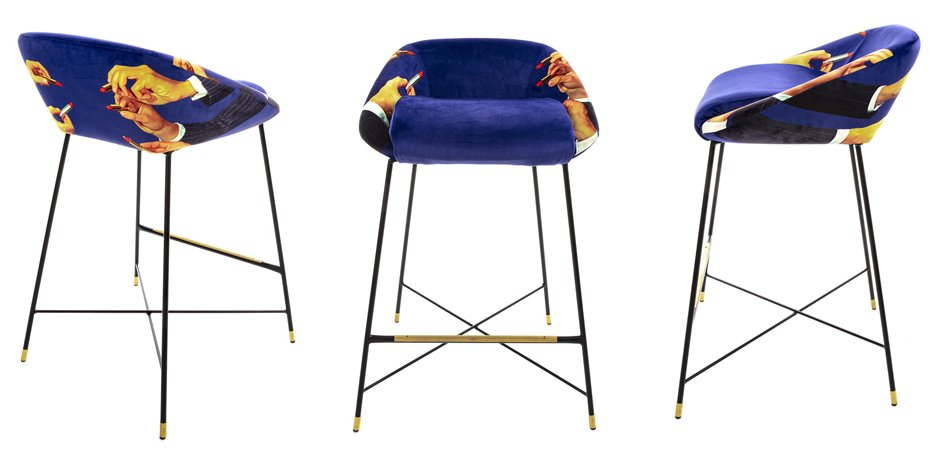Барный стул Seletti High Stool Lipsticks