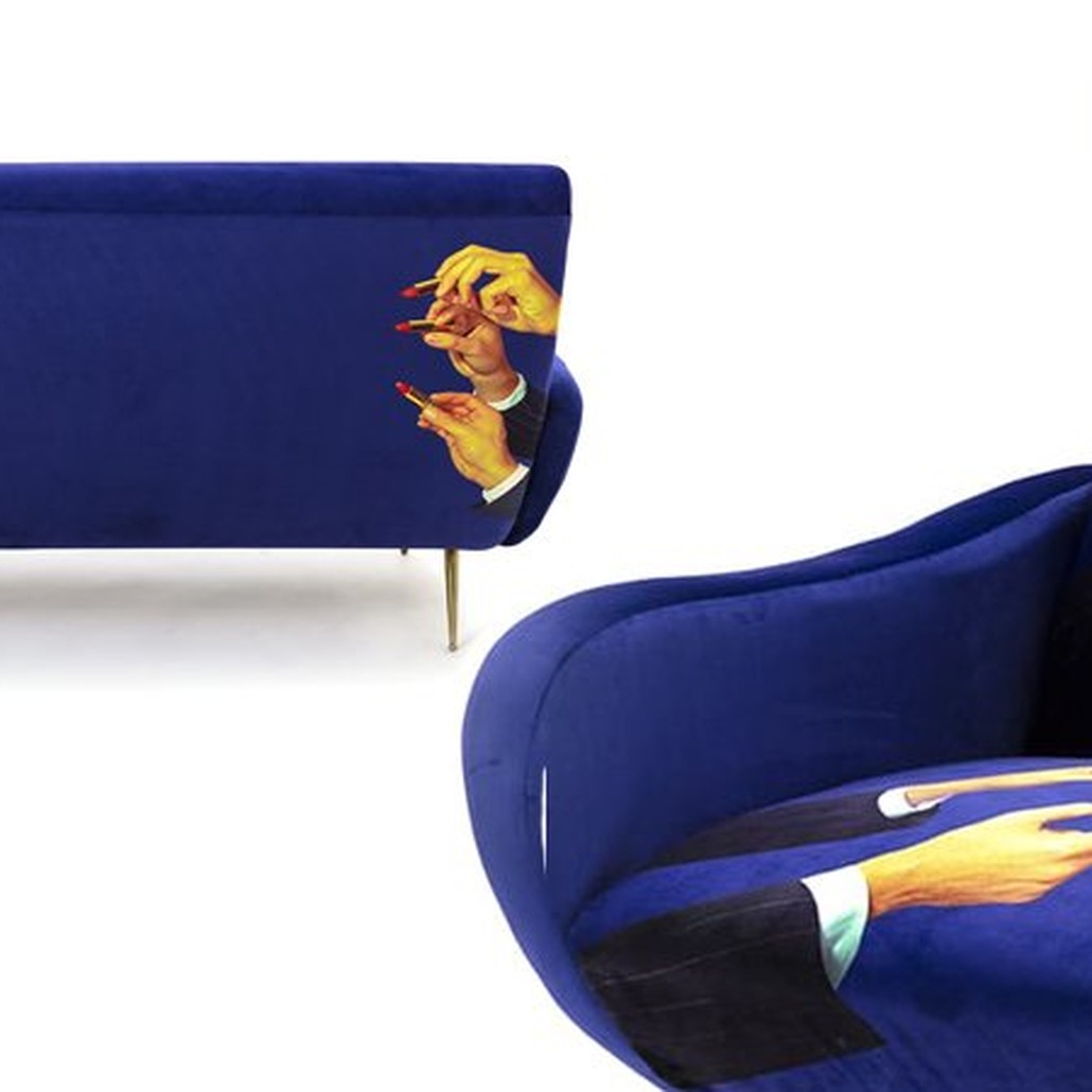 Диван Seletti Sofa Three Seater Lipsticks