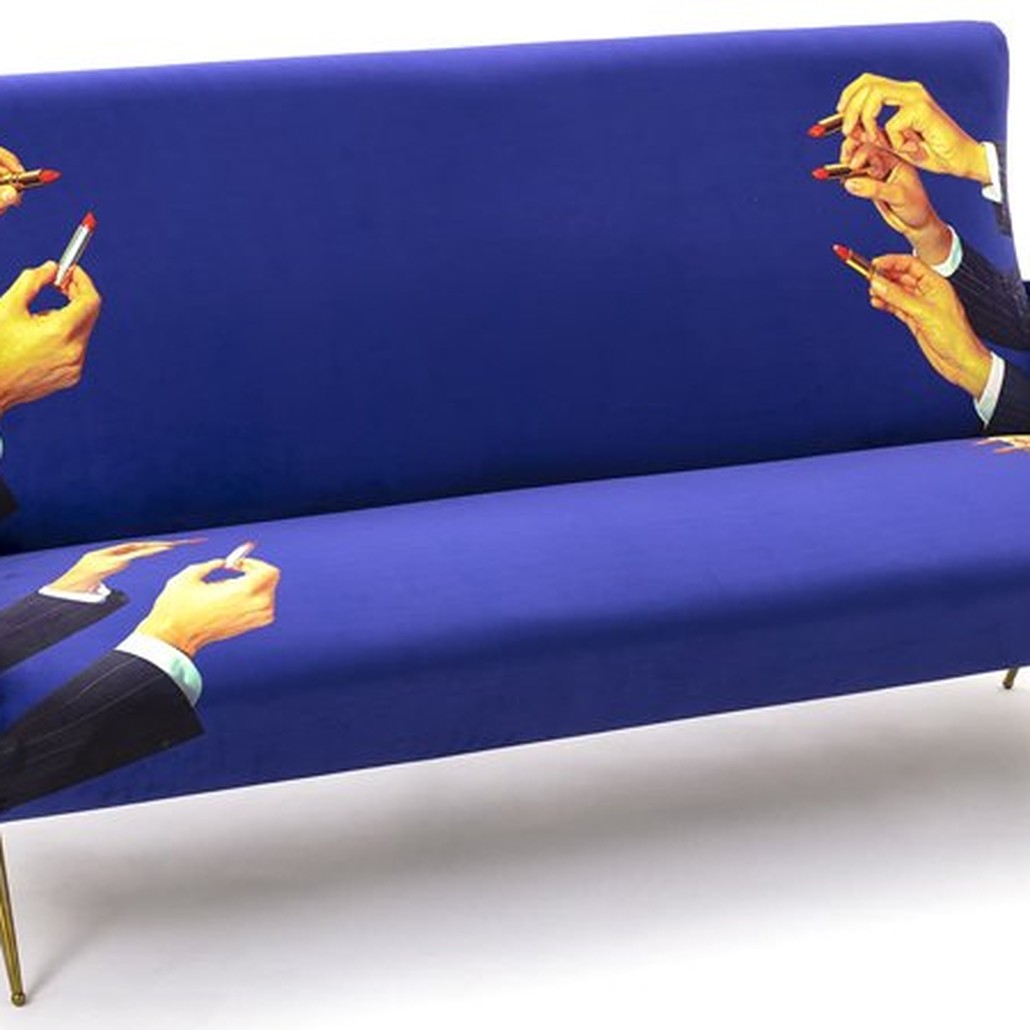 Диван Seletti Sofa Three Seater Lipsticks