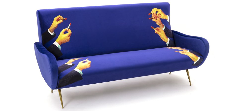 Диван Seletti Sofa Three Seater Lipsticks