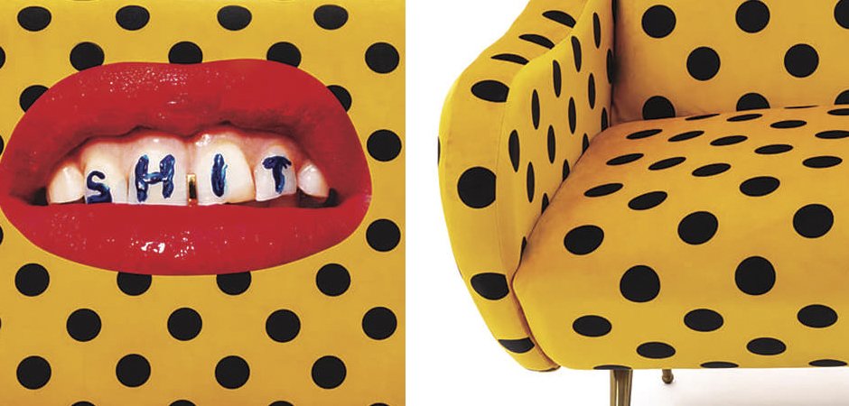 Диван Seletti Sofa Three Seater Shit