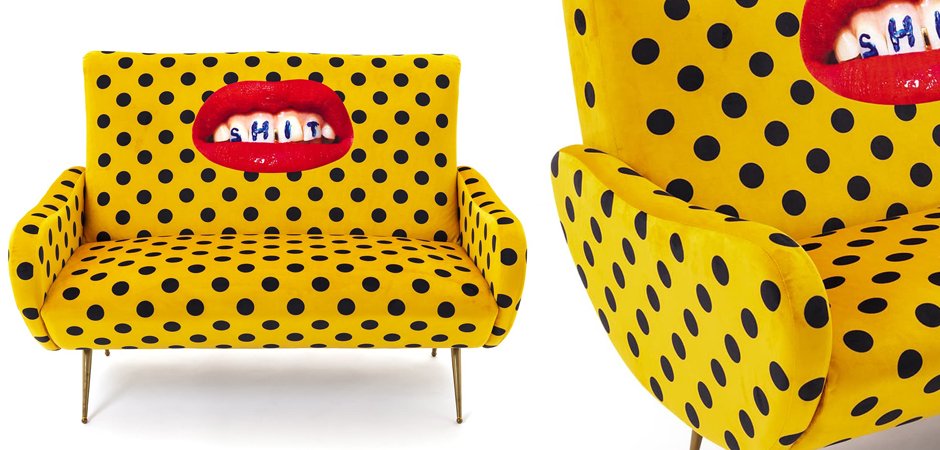 Диван Seletti Sofa Two Seater Shit