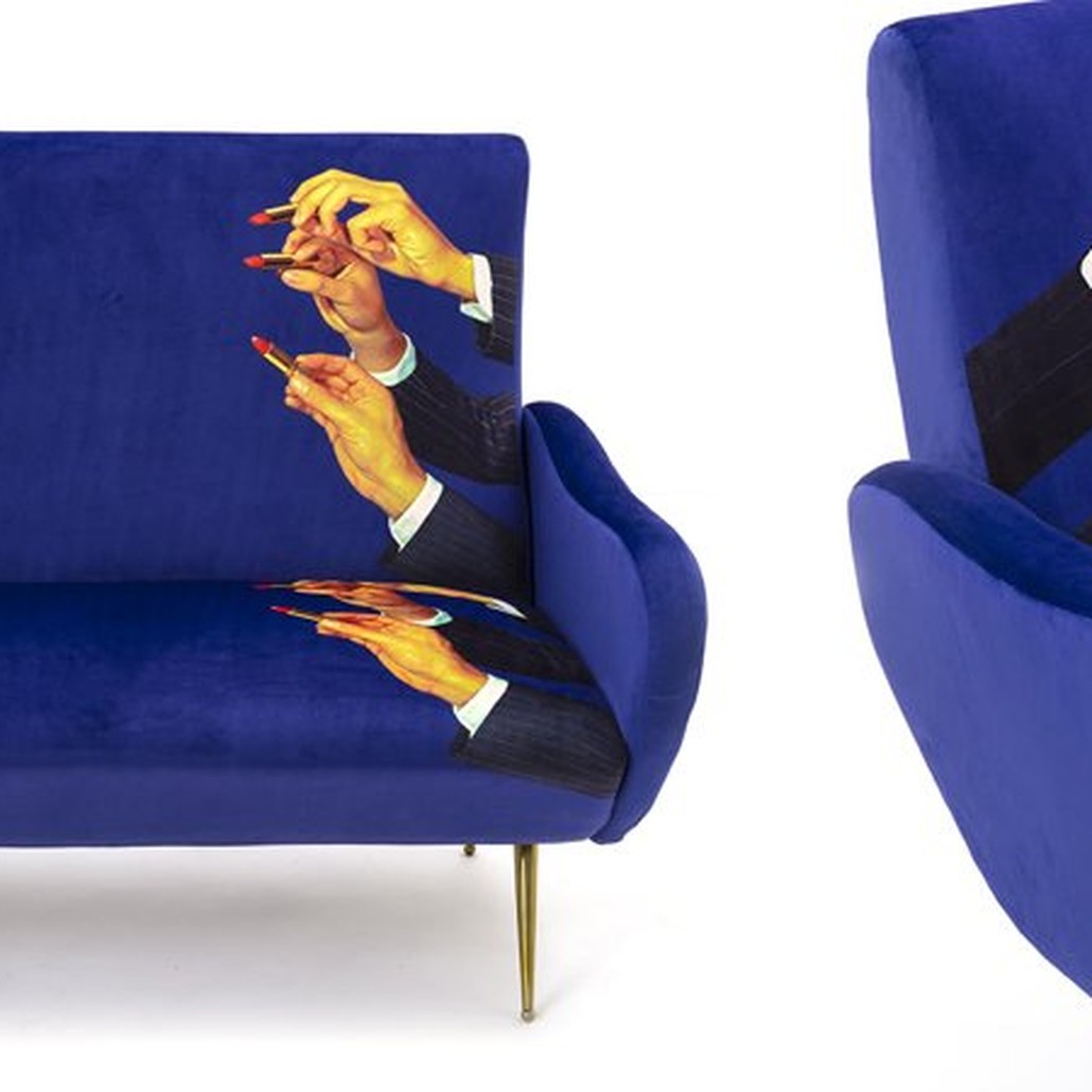 Диван Seletti Sofa Two Seater Lipsticks