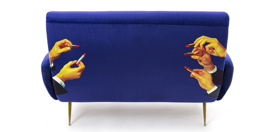 Диван Seletti Sofa Two Seater Lipsticks