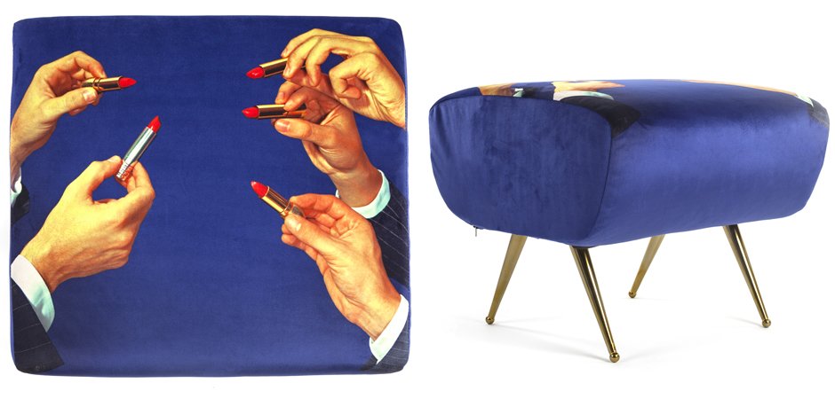 Оттоманка Seletti Pouf Lipsticks