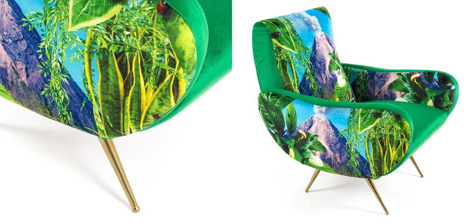 Кресло Seletti Armchair Volcano