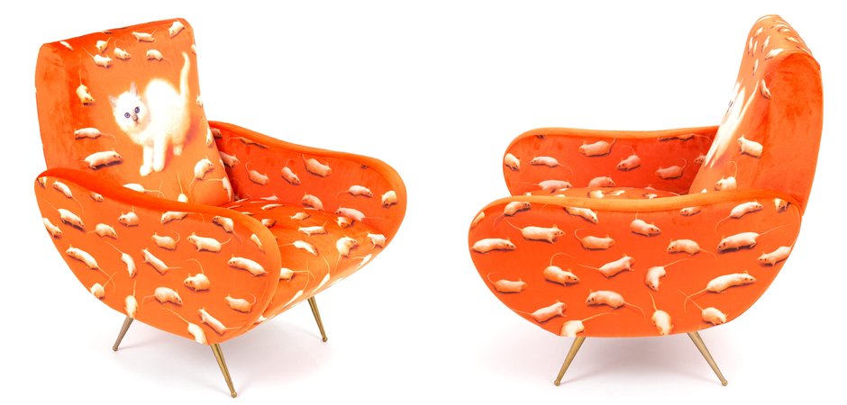 Кресло Seletti Armchair Kitten