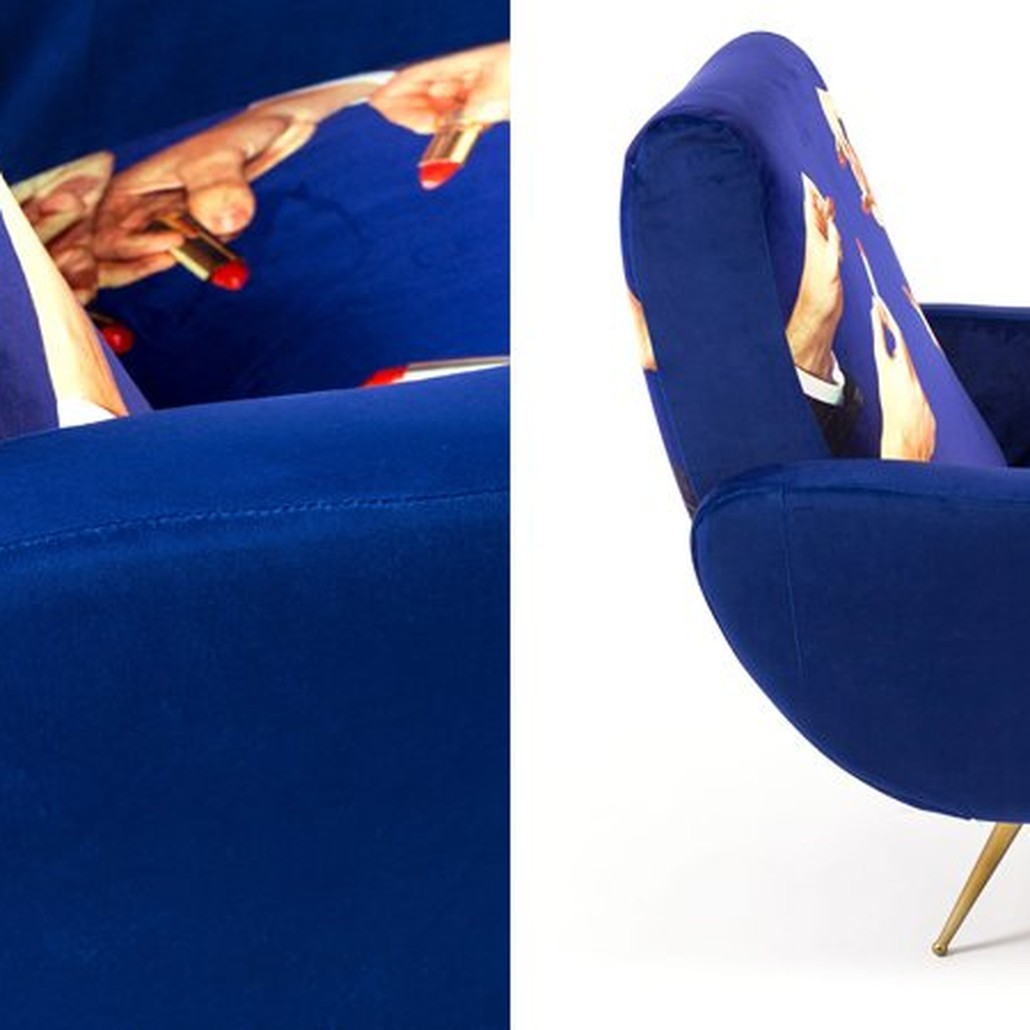 Кресло Seletti Armchair Lipsticks