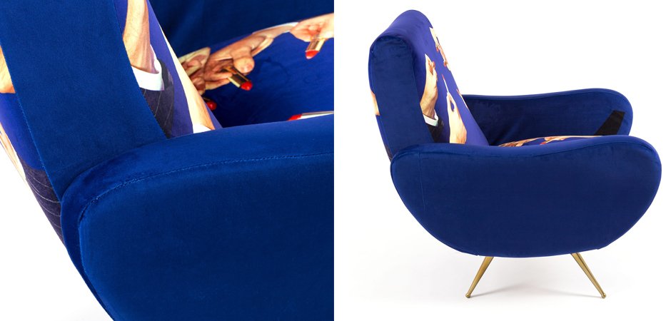 Кресло Seletti Armchair Lipsticks