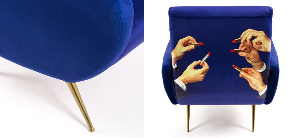Кресло Seletti Armchair Lipsticks