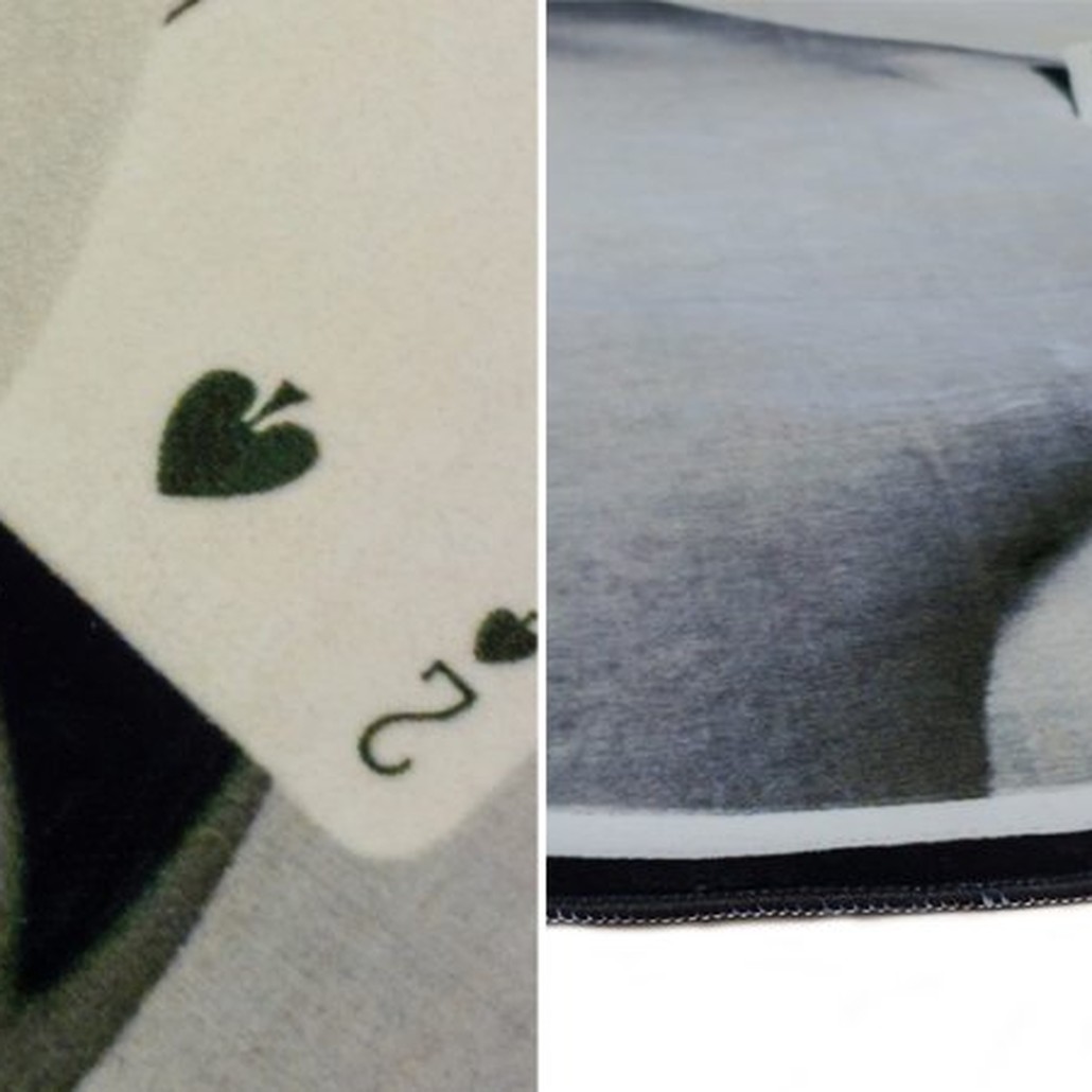 Ковер Seletti Round Rug Two of Spades
