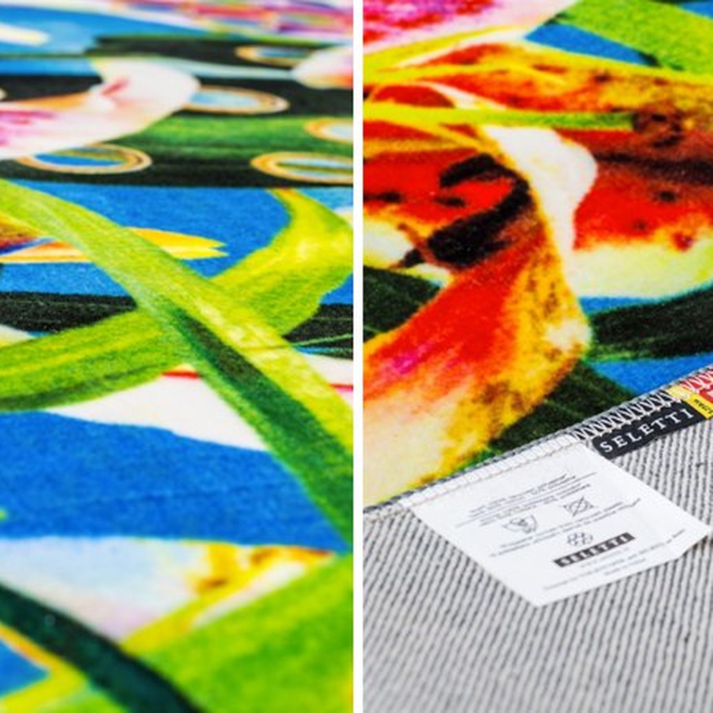 Ковер Seletti Rectangular Rug Flower with Holes