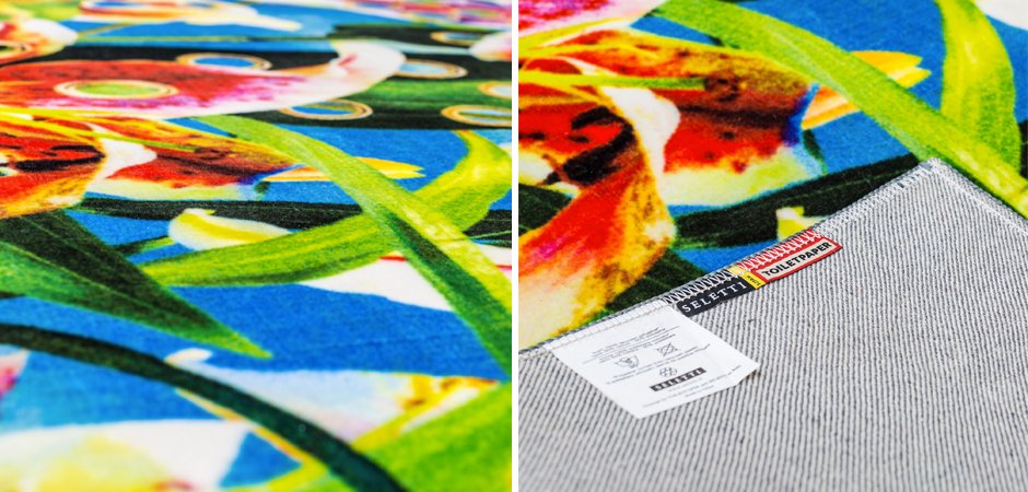 Ковер Seletti Rectangular Rug Flower with Holes