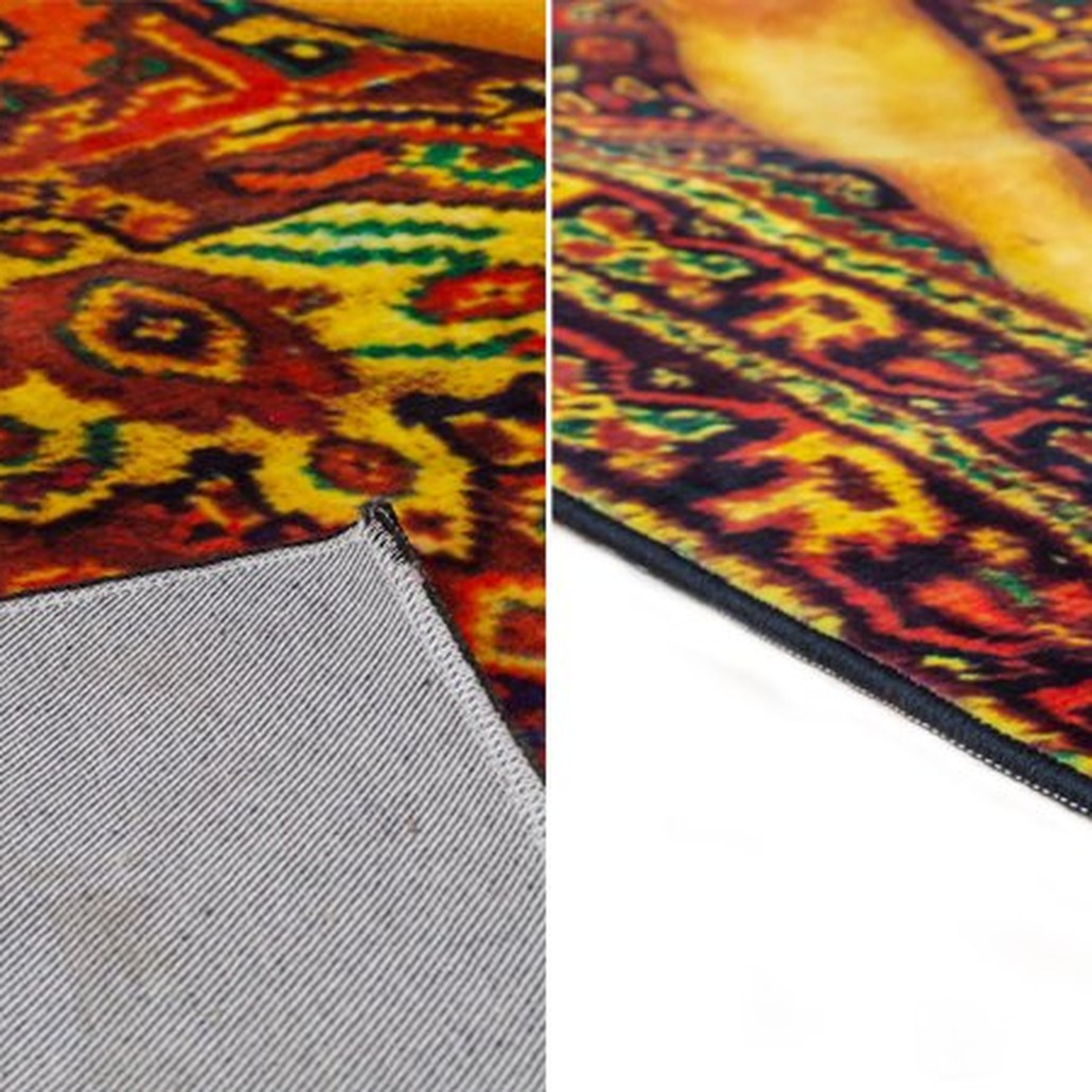 Ковер Seletti Rectangular Rug Lady on Carpet