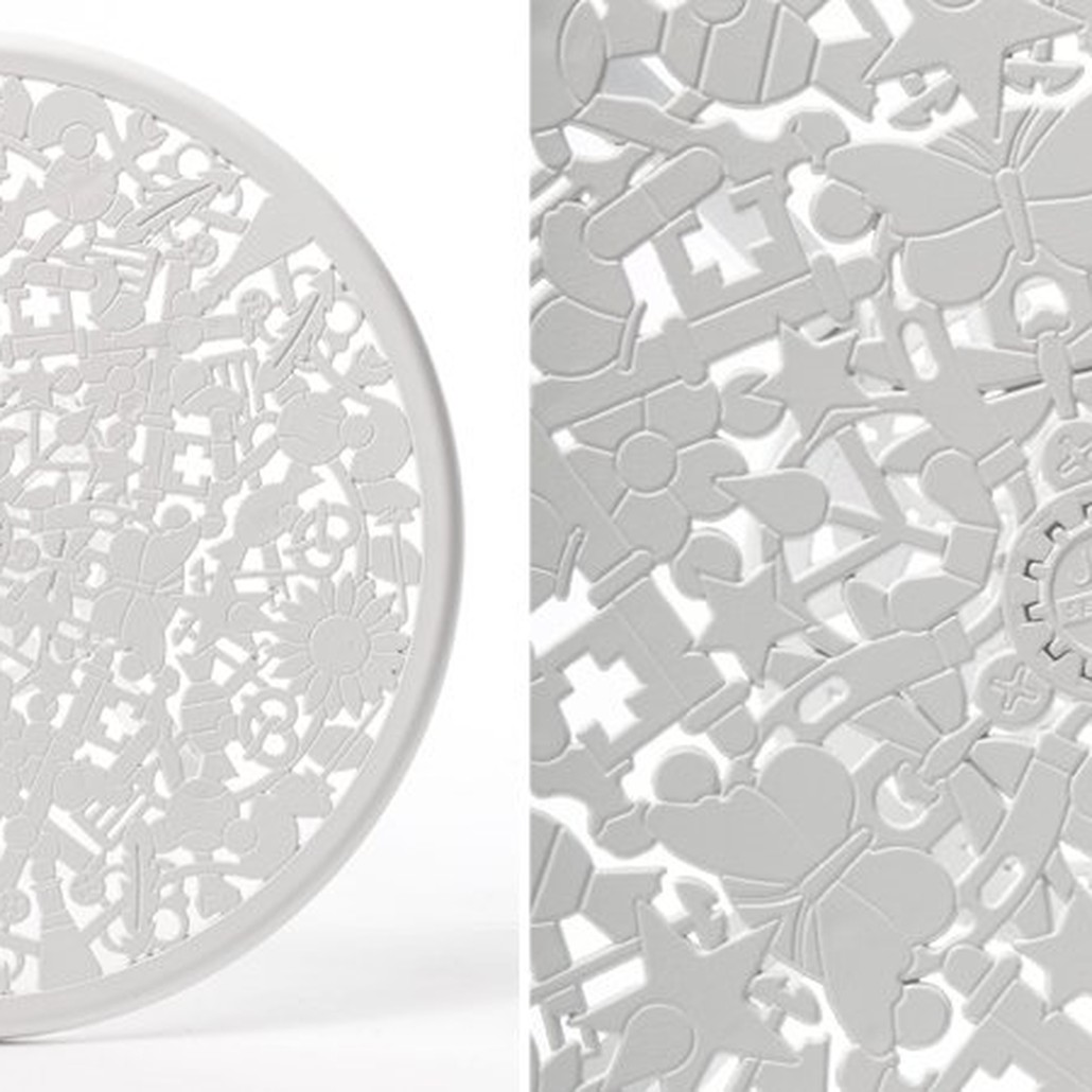 Обеденный стол Seletti Industry Collection ALUMINIUM TABLE – WHITE