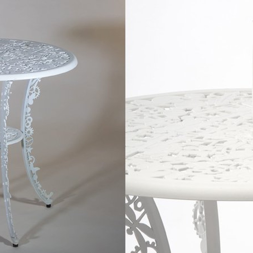 Обеденный стол Seletti Industry Collection ALUMINIUM TABLE – WHITE