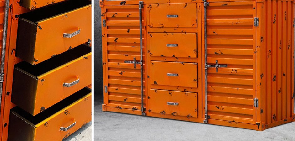 Буфет Sea Container винтаж 2