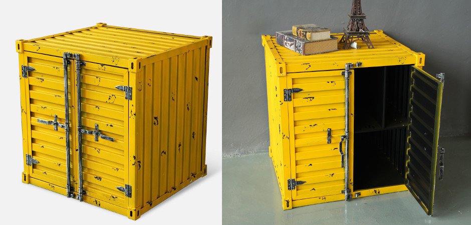 Комод Sea Container с двумя дверками