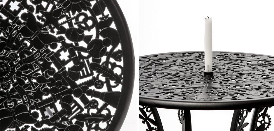 Обеденный стол Industry Collection ALUMINIUM TABLE – BLACK