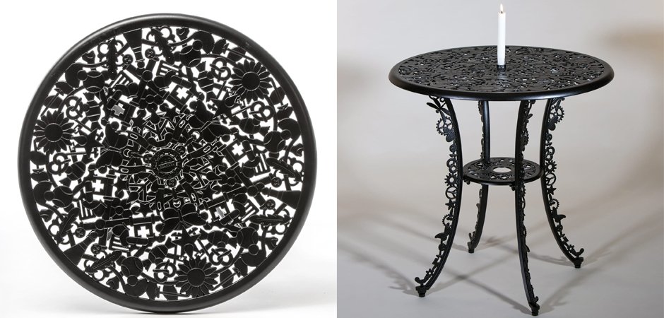 Обеденный стол Industry Collection ALUMINIUM TABLE – BLACK