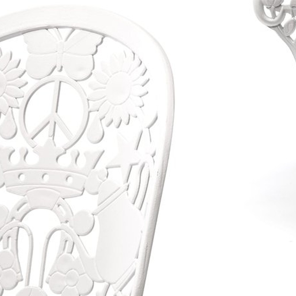Стул Seletti Industry Collection ALUMINIUM CHAIR – WHITE